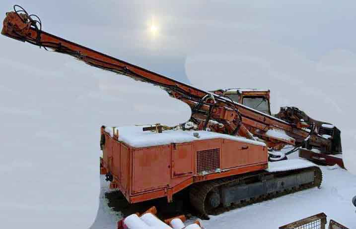 Hütte HBR705-M2 – Drilling Rig / Bohrgerät - Gręžimo mašina: foto 1 Hütte HBR705-M2 – Drilling Rig / Bohrgerät - Gręžimo mašina: foto 1