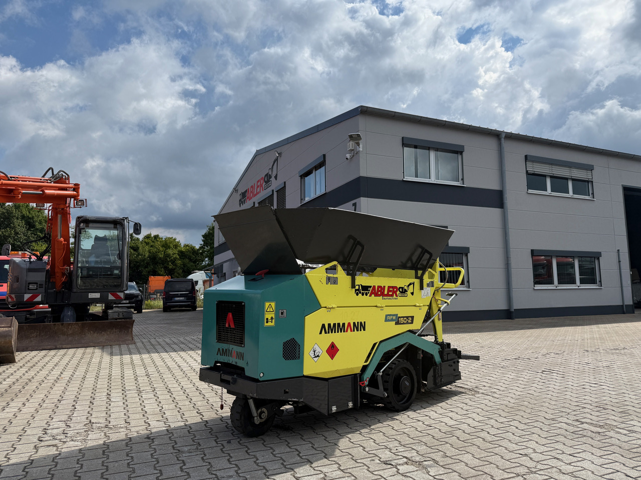 Ammann AFW 150-2 Mini-Asphaltfertiger - Asfalto klotuvas: foto 2 Ammann AFW 150-2 Mini-Asphaltfertiger - Asfalto klotuvas: foto 2