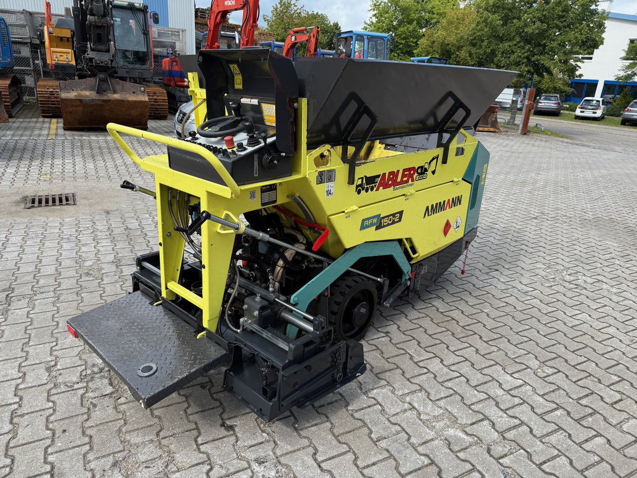 Ammann AFW 150-2 Mini-Asphaltfertiger - Asfalto klotuvas: foto 5 Ammann AFW 150-2 Mini-Asphaltfertiger - Asfalto klotuvas: foto 5