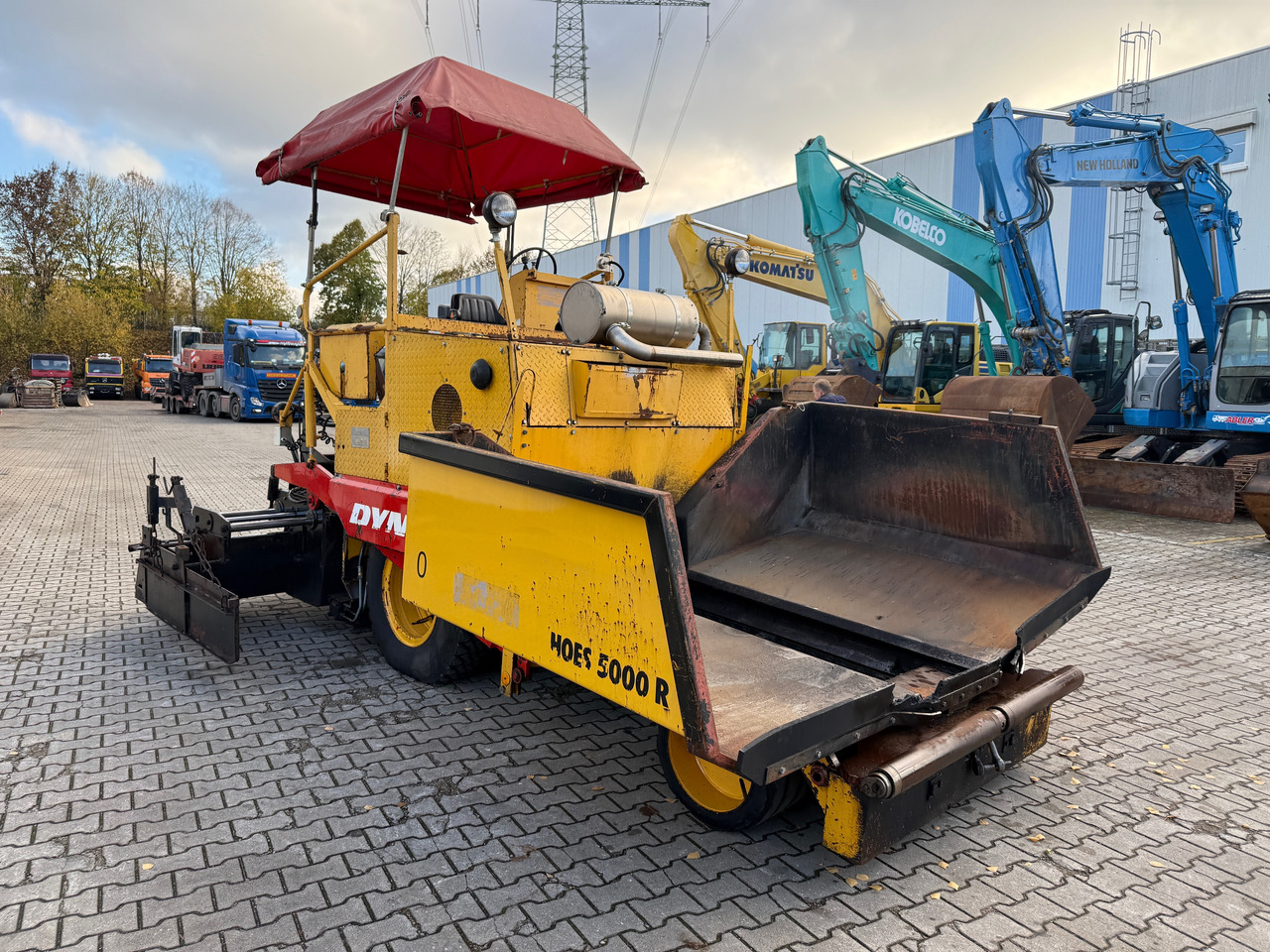 Dynapac 5000R Asphaltfertiger - Asfalto klotuvas: foto 3 Dynapac 5000R Asphaltfertiger - Asfalto klotuvas: foto 3