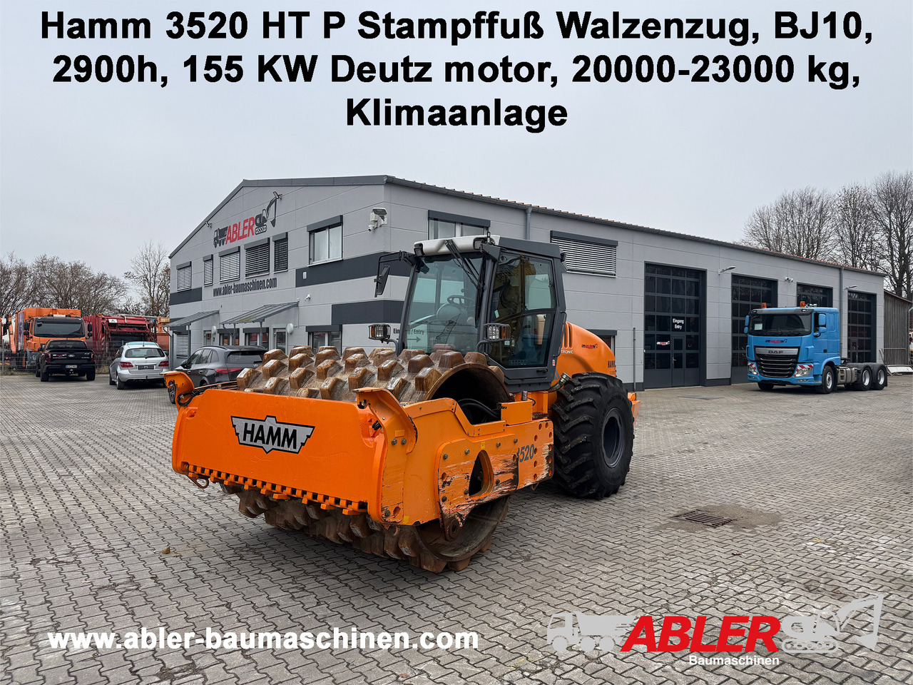 HAMM 3520 HT P Stampffuß Walzenzug Klima - Kompaktorius: foto 1 HAMM 3520 HT P Stampffuß Walzenzug Klima - Kompaktorius: foto 1
