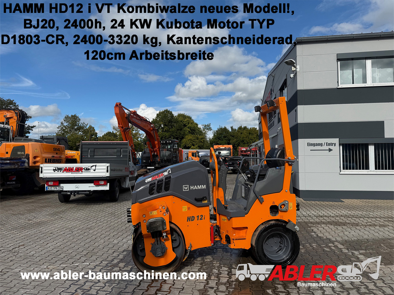 HAMM HD 12i VT Kombiwalze neues Modell! - Asfalto volus: foto 1 HAMM HD 12i VT Kombiwalze neues Modell! - Asfalto volus: foto 1