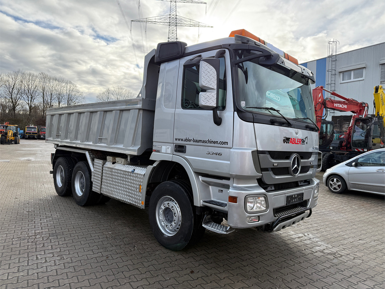 Mercedes-Benz 3346 Actros MP3 2-Seiten Kipper Bordmatic Klima Retarder - Savivartis sunkvežimis: foto 2 Mercedes-Benz 3346 Actros MP3 2-Seiten Kipper Bordmatic Klima Retarder - Savivartis sunkvežimis: foto 2