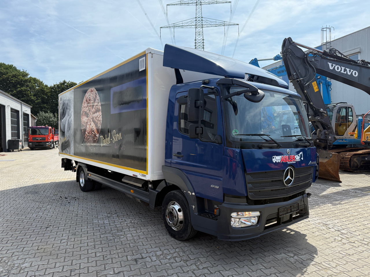 Mercedes-Benz 818 Atego Koffer LBW Palfinger ACC Unfall - Furgonas sunkvežimis: foto 3 Mercedes-Benz 818 Atego Koffer LBW Palfinger ACC Unfall - Furgonas sunkvežimis: foto 3