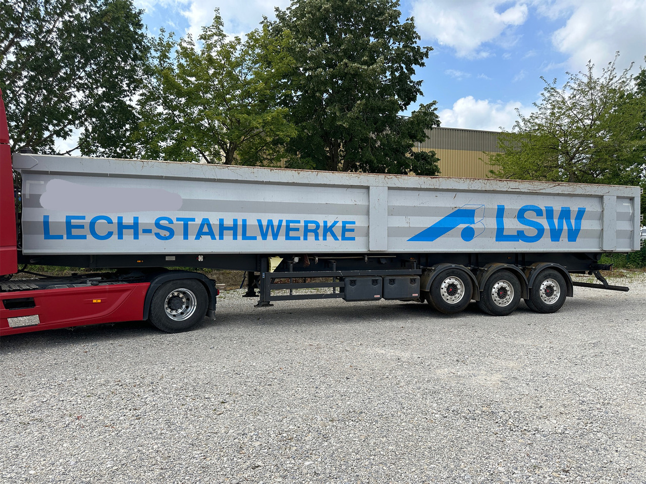 Reisch RHKS-3-SG13 Stahl Kippmulde 50 m3 - Savivartis puspriekabė: foto 5 Reisch RHKS-3-SG13 Stahl Kippmulde 50 m3 - Savivartis puspriekabė: foto 5