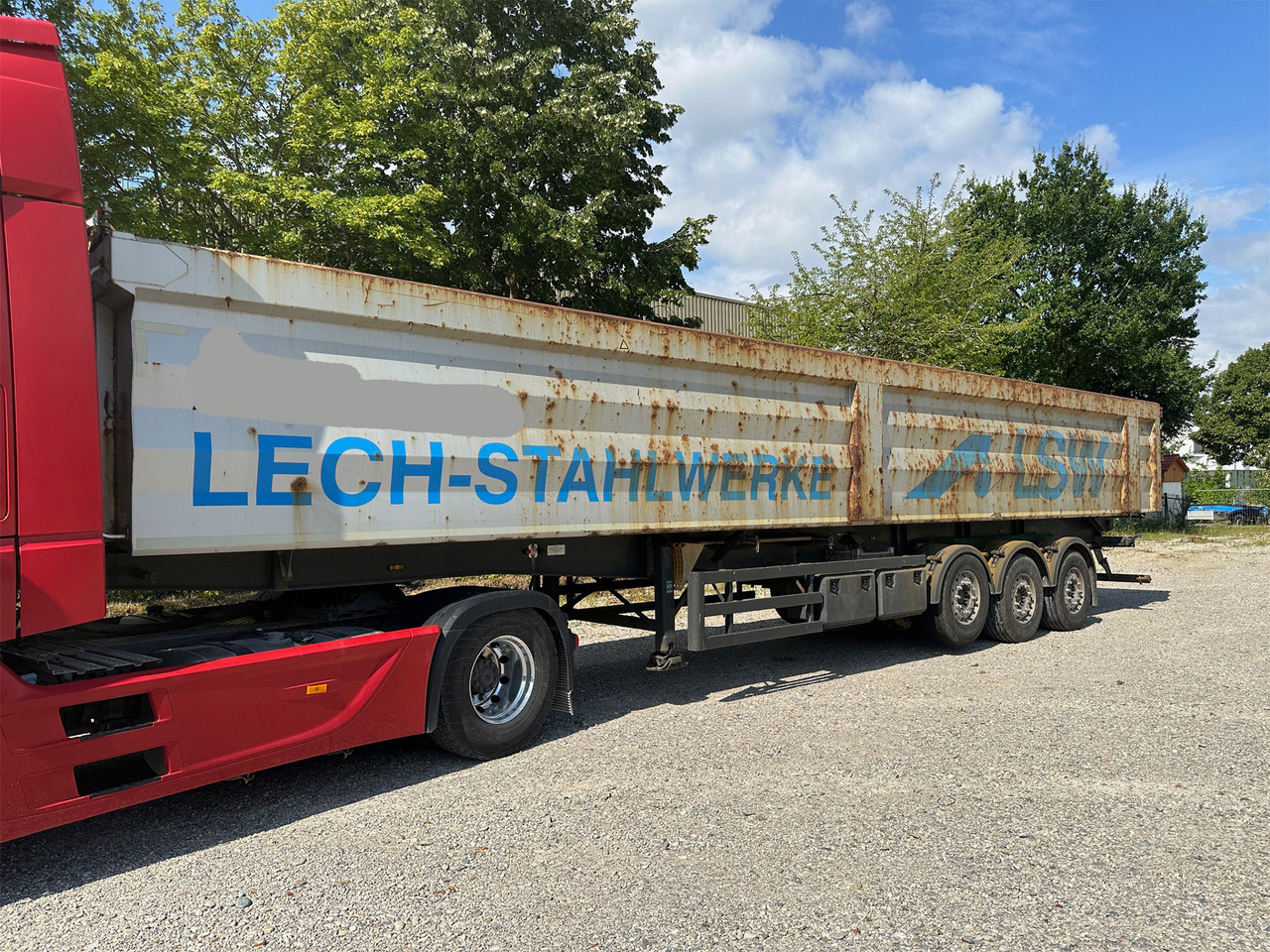 Reisch RHKS-35/24SL Stahl Kippmulde 50 m3 Metallschrott - Savivartis puspriekabė: foto 3 Reisch RHKS-35/24SL Stahl Kippmulde 50 m3 Metallschrott - Savivartis puspriekabė: foto 3