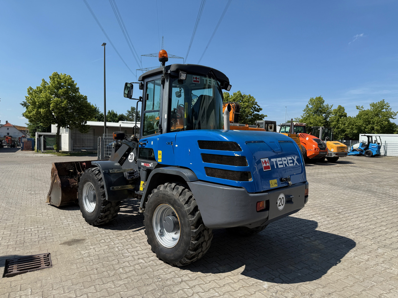 Terex TL100 Radlader Gabel+Schaufel SW - Ratinis krautuvas: foto 5 Terex TL100 Radlader Gabel+Schaufel SW - Ratinis krautuvas: foto 5
