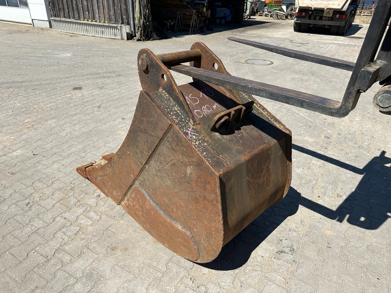 Ekskavatoriaus kaušas - Statybinė technika Tieflöffel 80 cm MS 10: foto 6