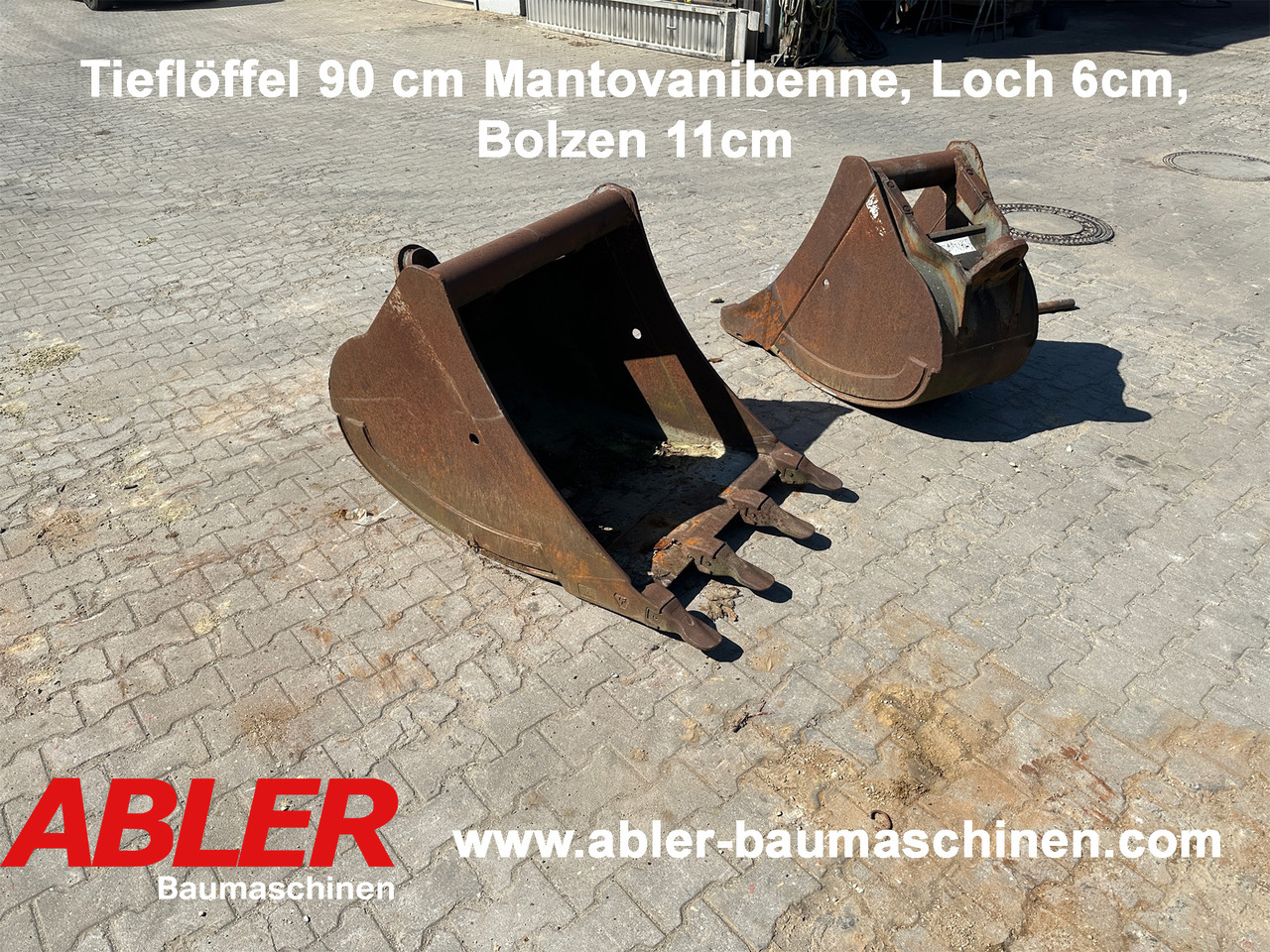 Tieflöffel Mantovanibenne 90 cm - Ekskavatoriaus kaušas - Statybinė technika: foto 1 Tieflöffel Mantovanibenne 90 cm - Ekskavatoriaus kaušas - Statybinė technika: foto 1