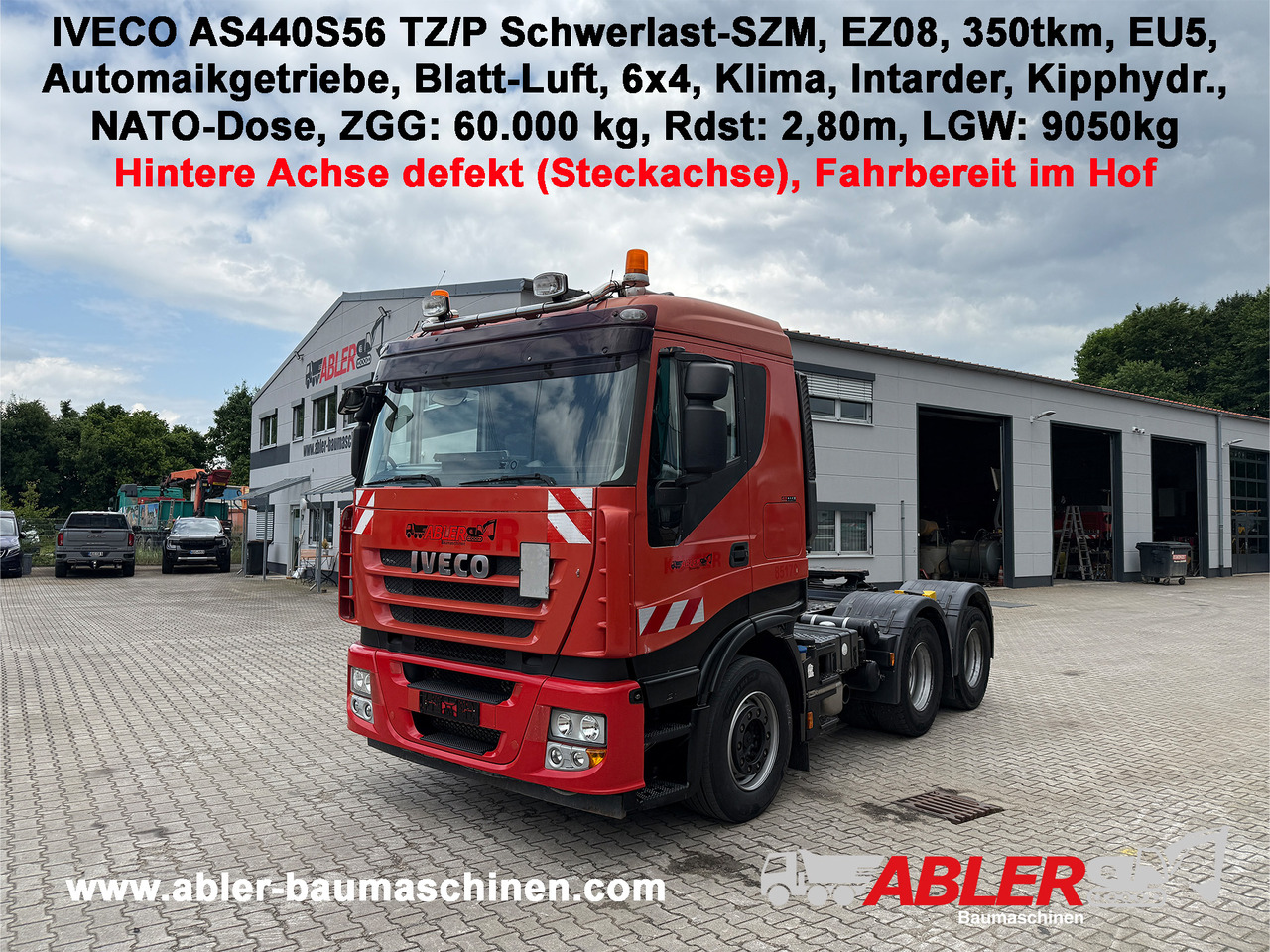 Iveco AS440S56 TZ/P Schwerlast SZM Kipphydr. Intarder - Vilkikas: foto 1 Iveco AS440S56 TZ/P Schwerlast SZM Kipphydr. Intarder - Vilkikas: foto 1
