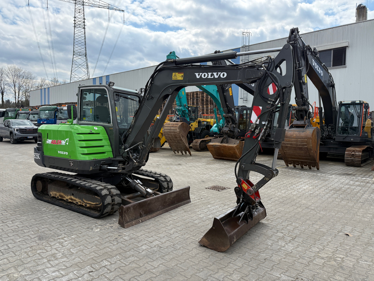 Volvo EC55C Kompaktbagger MS03 Klima - Ekskavatorius: foto 3 Volvo EC55C Kompaktbagger MS03 Klima - Ekskavatorius: foto 3