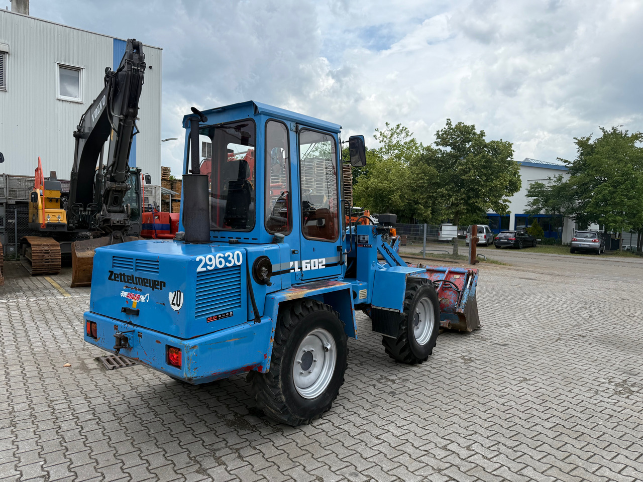 Zettelmeyer ZL502C Radlader Gabel+Klappschaufel+SW - Ratinis krautuvas: foto 5 Zettelmeyer ZL502C Radlader Gabel+Klappschaufel+SW - Ratinis krautuvas: foto 5