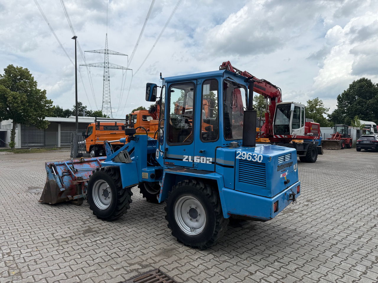 Zettelmeyer ZL502C Radlader Gabel+Klappschaufel+SW - Ratinis krautuvas: foto 4 Zettelmeyer ZL502C Radlader Gabel+Klappschaufel+SW - Ratinis krautuvas: foto 4