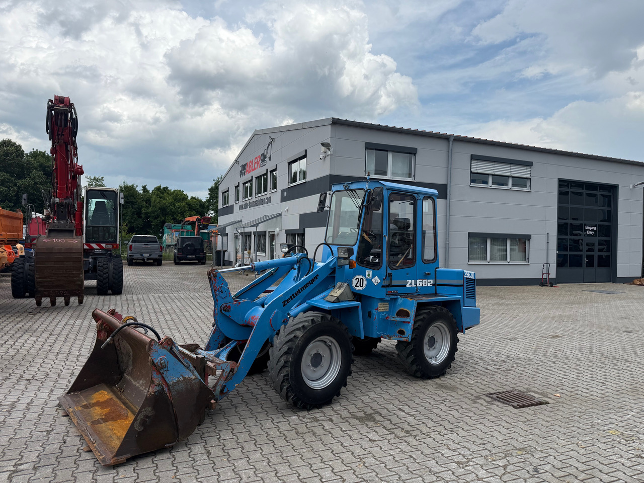 Zettelmeyer ZL502C Radlader Gabel+Klappschaufel+SW - Ratinis krautuvas: foto 2 Zettelmeyer ZL502C Radlader Gabel+Klappschaufel+SW - Ratinis krautuvas: foto 2