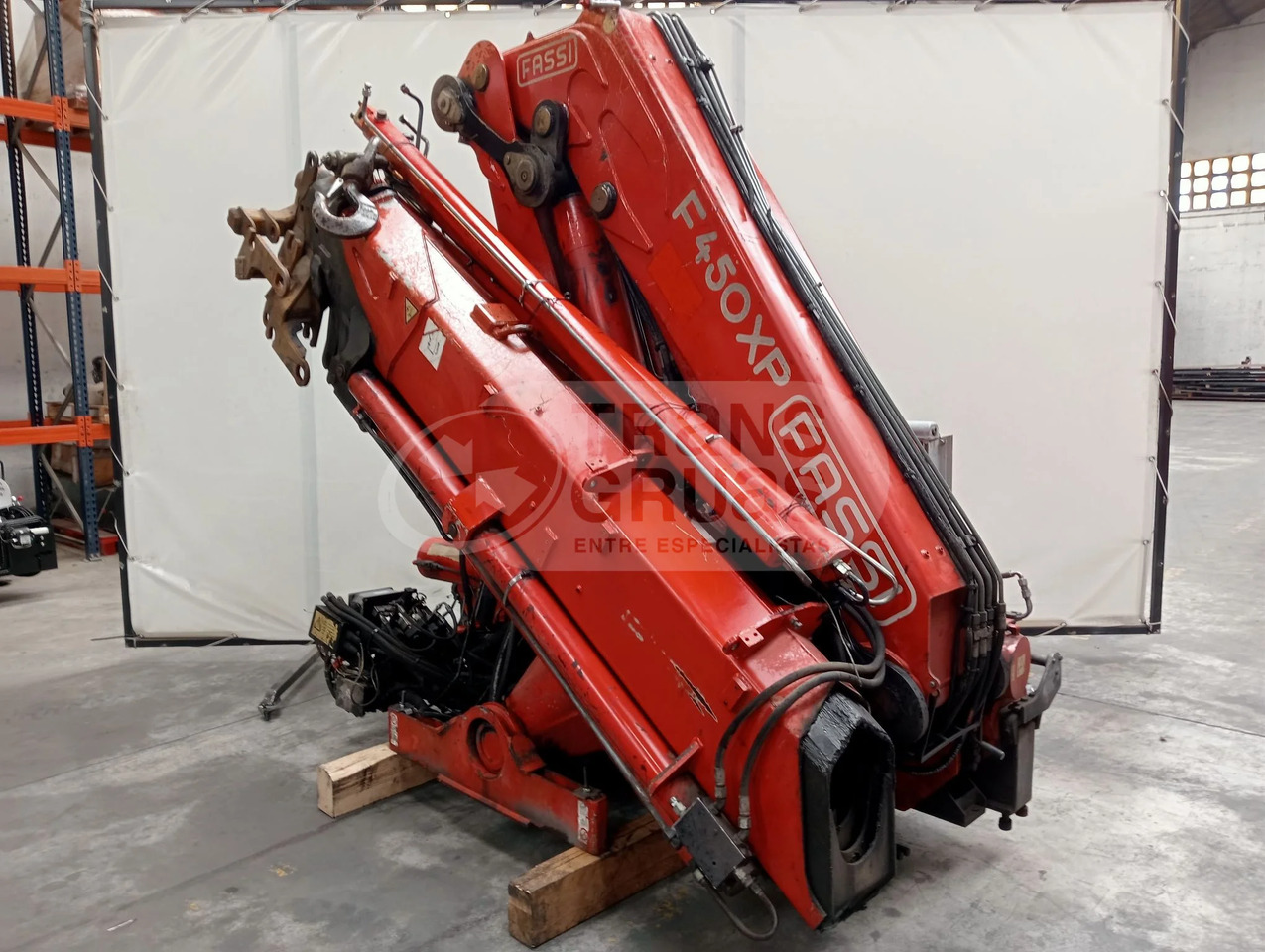 Grúa hidráulica Fassi F450AXP.27 - Kranas-manipuliatorius: foto 2 Grúa hidráulica Fassi F450AXP.27 - Kranas-manipuliatorius: foto 2