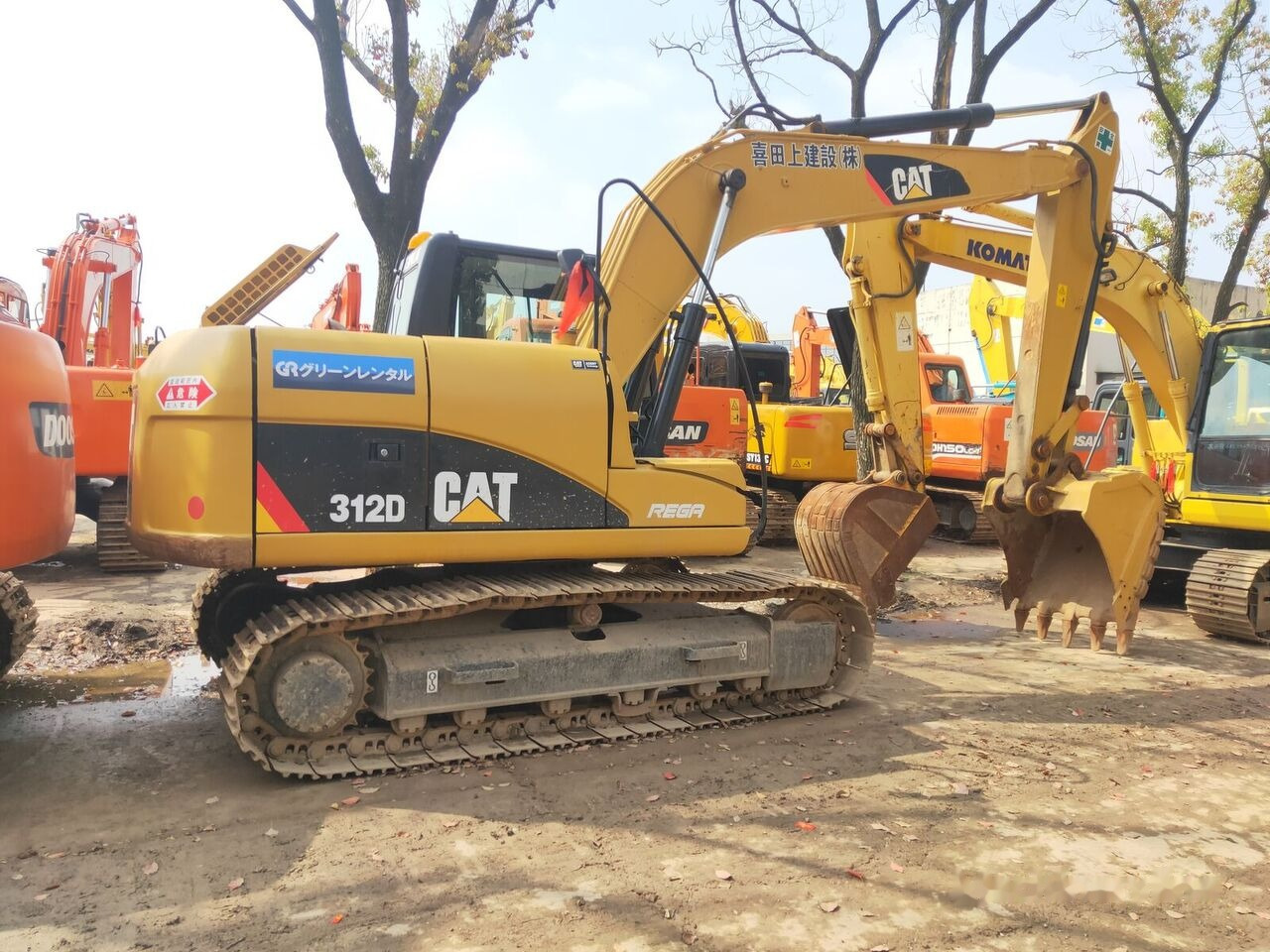 Caterpillar 312D - Vikšrinis ekskavatorius: foto 1 Caterpillar 312D - Vikšrinis ekskavatorius: foto 1