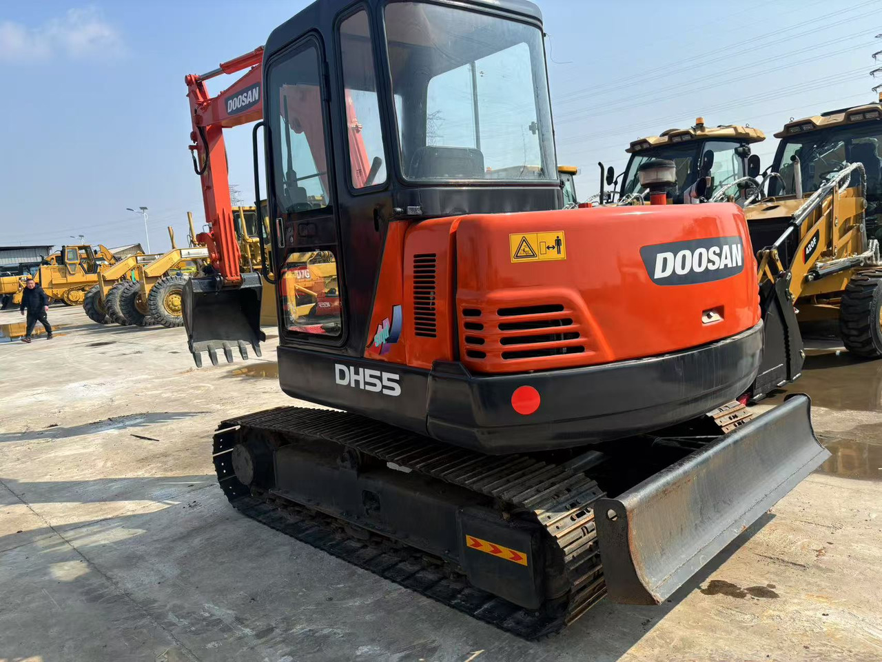 Mini ekskavatorius Doosan DH55: foto 7