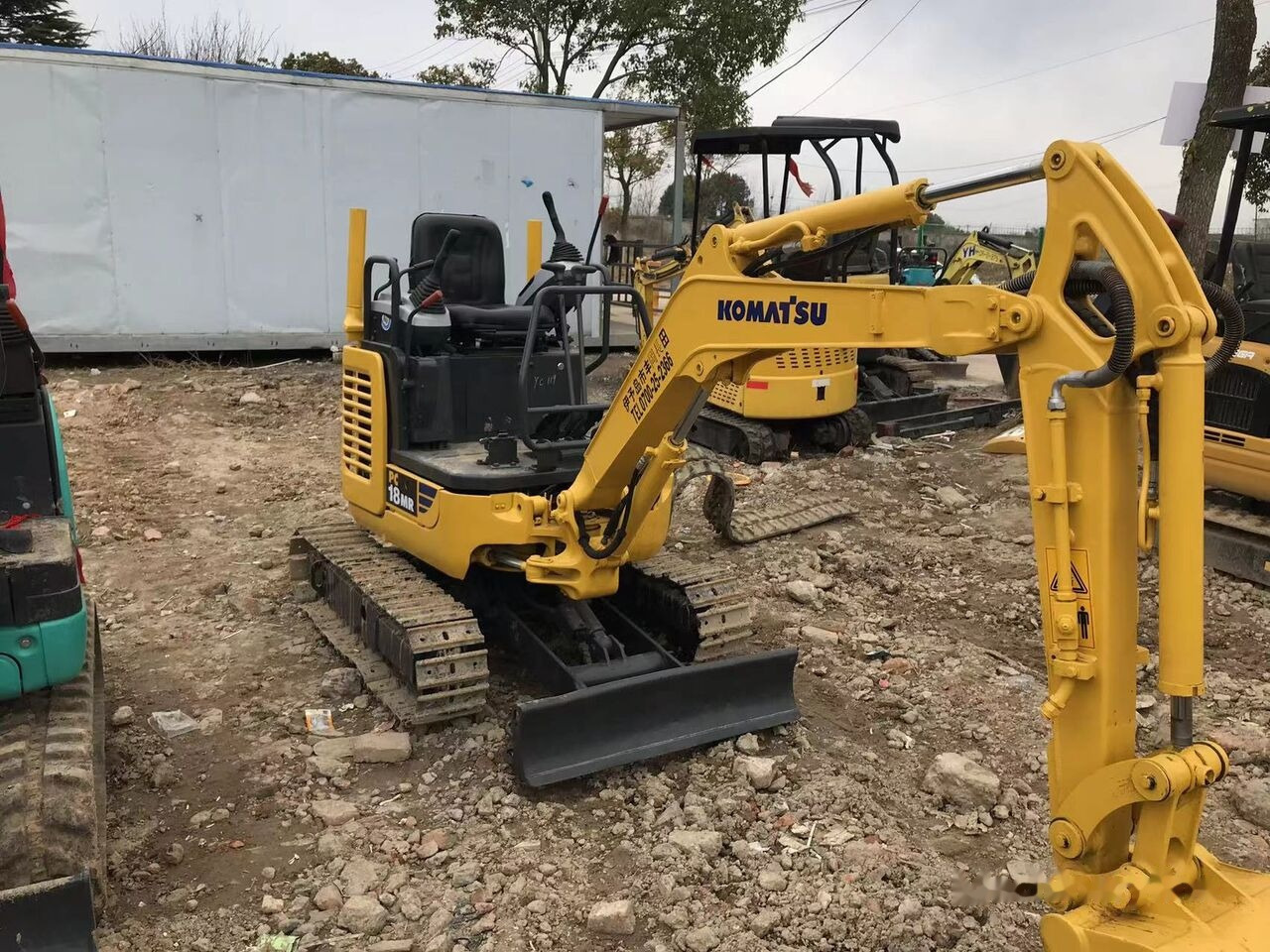 Komatsu PC18 - Mini ekskavatorius: foto 4 Komatsu PC18 - Mini ekskavatorius: foto 4