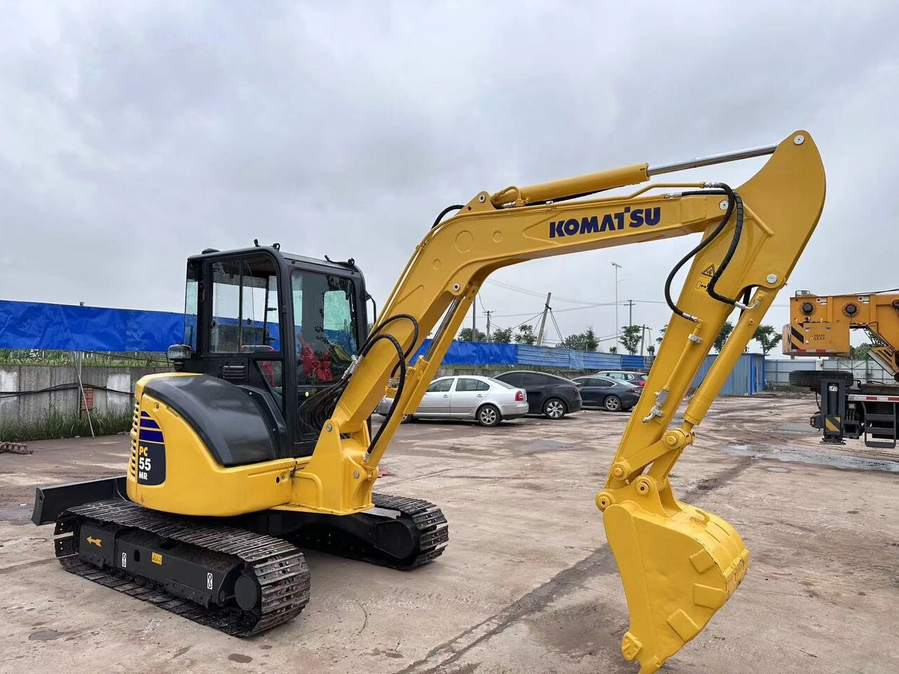 Komatsu PC55MR - Mini ekskavatorius: foto 2 Komatsu PC55MR - Mini ekskavatorius: foto 2