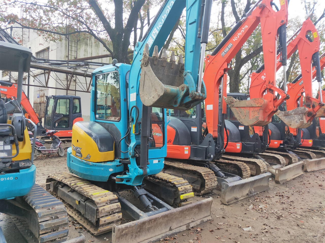 Kubota KX135 - Mini ekskavatorius: foto 1 Kubota KX135 - Mini ekskavatorius: foto 1