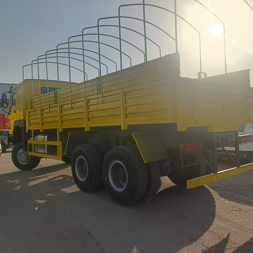 Platforminis/ Bortinis sunkvežimis Sinotruk HOWO 6*4 Troop Carrier: foto 8