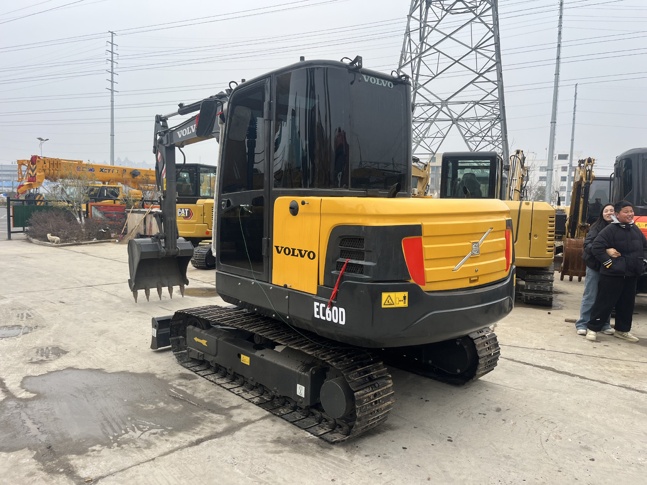 VOLVO EC60D - Mini ekskavatorius: foto 4 VOLVO EC60D - Mini ekskavatorius: foto 4