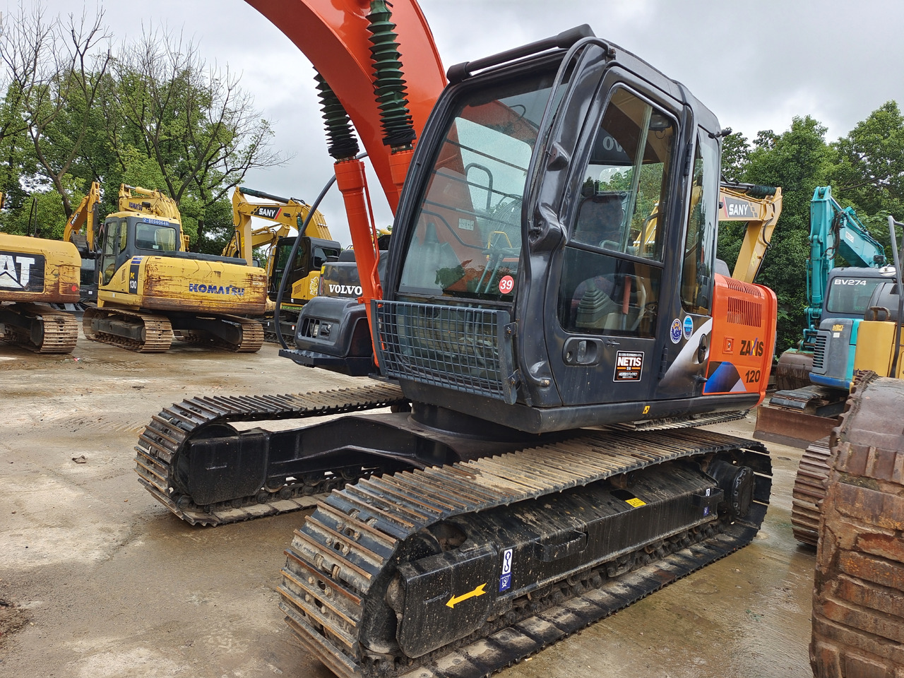 Vikšrinis ekskavatorius HITACHI ZX120 Hitachi ZAXIS 120: foto 14
