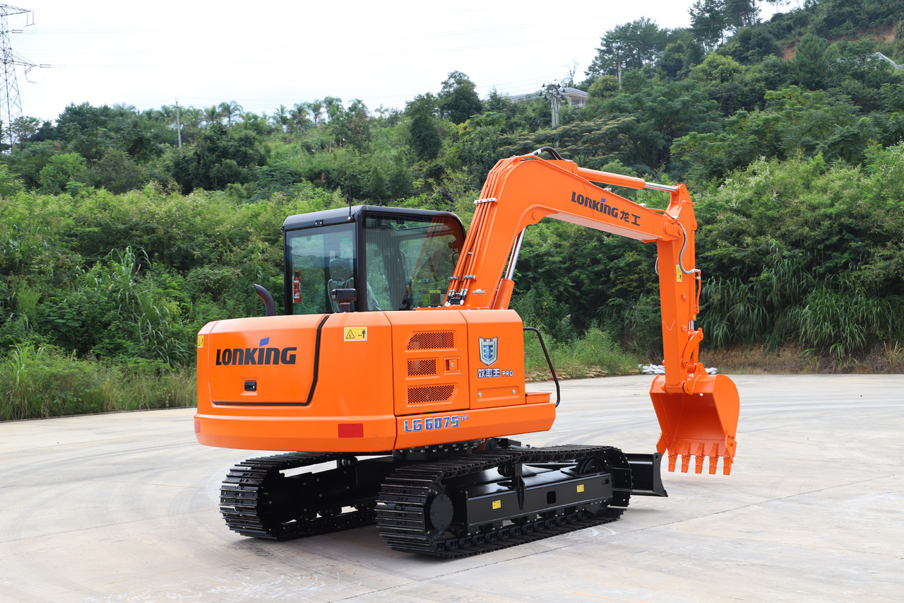 Nauja Mini ekskavatorius LONKING LG6075 G4 7.68 TON BRAND NEW: foto 12