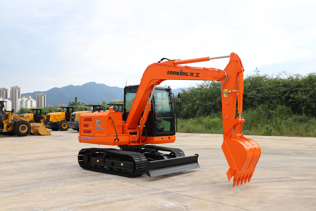Nauja Mini ekskavatorius LONKING LG6075 G4 7.68 TON BRAND NEW: foto 10