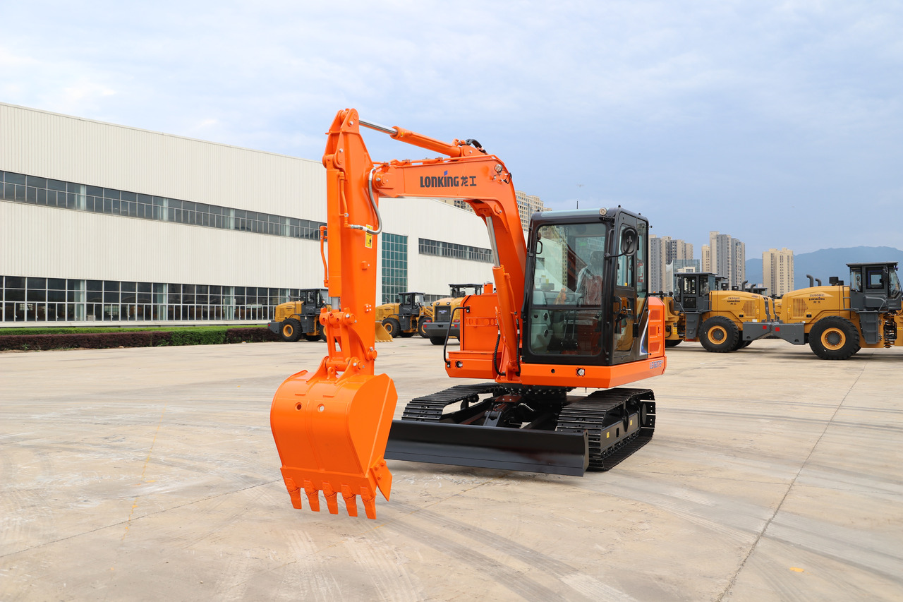 Nauja Mini ekskavatorius LONKING LG6075 G4 7.68 TON BRAND NEW: foto 8