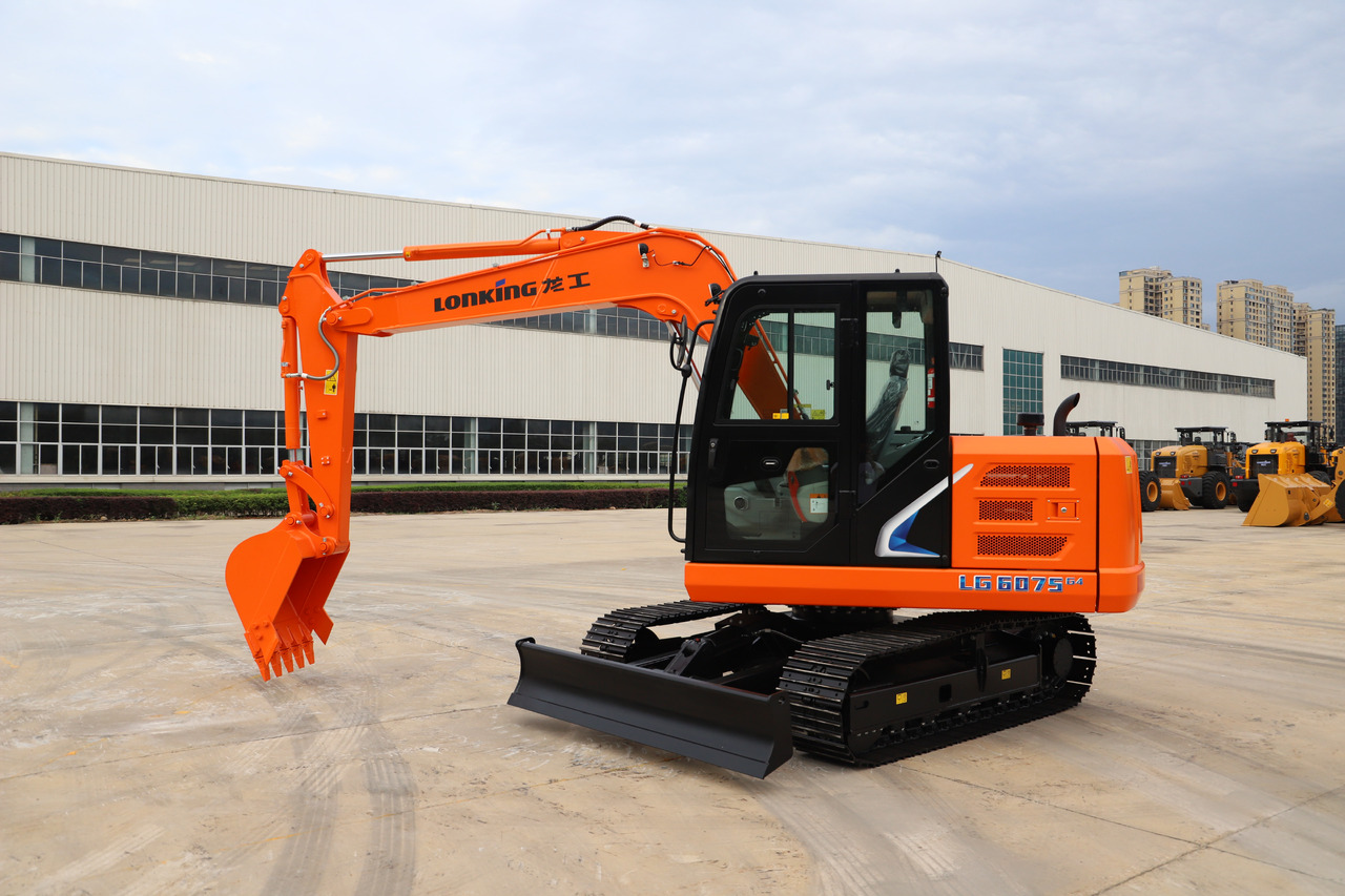 Nauja Mini ekskavatorius LONKING LG6075 G4 7.68 TON BRAND NEW: foto 22