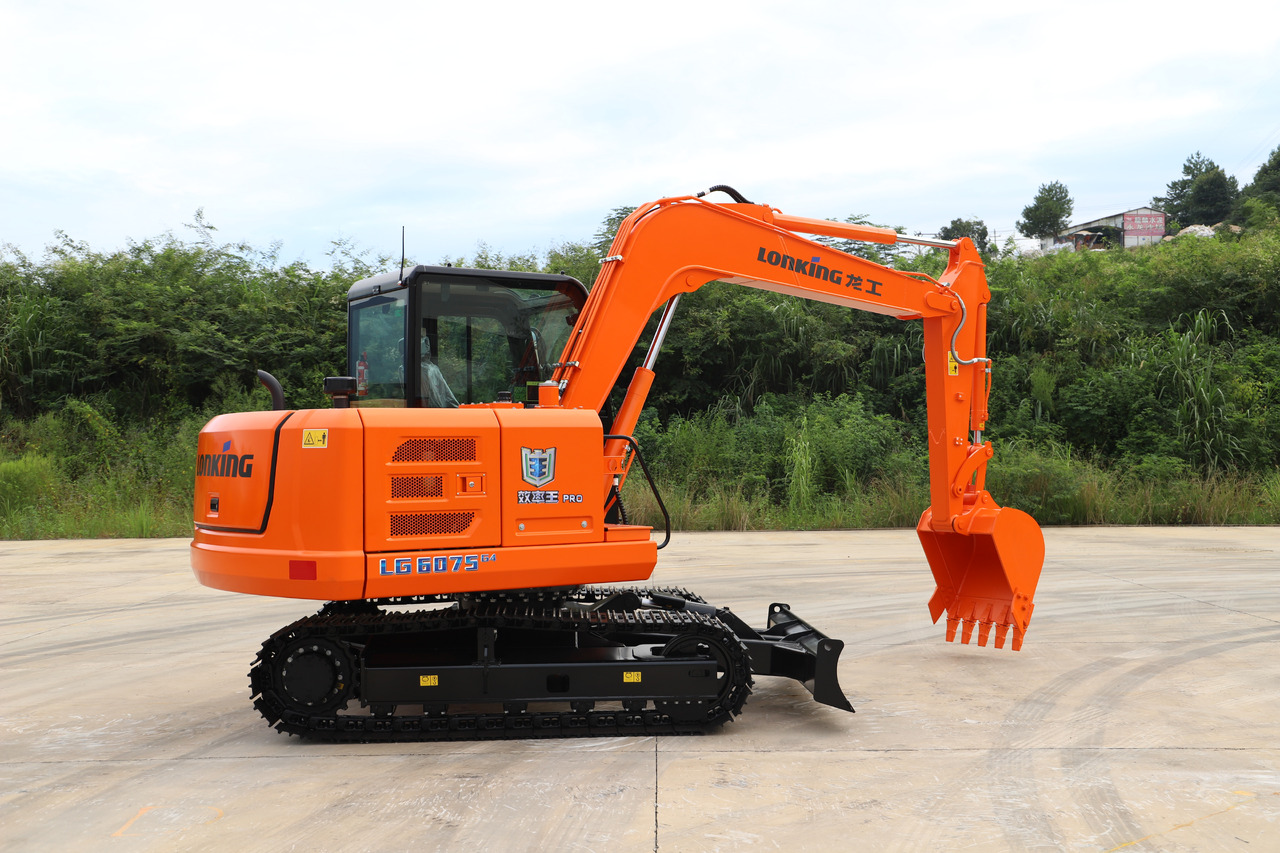 Nauja Mini ekskavatorius LONKING LG6075 G4 7.68 TON BRAND NEW: foto 20