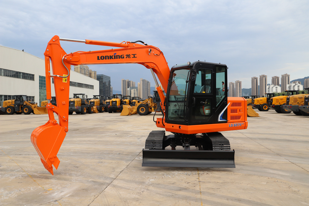Nauja Mini ekskavatorius LONKING LG6075 G4 7.68 TON BRAND NEW: foto 23