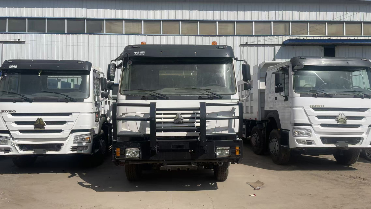 SINOTRUK HOWO 8*4 WITH FENCE DUMP TRUCK LIVESTOCK TRUCK - Savivartis sunkvežimis: foto 2 SINOTRUK HOWO 8*4 WITH FENCE DUMP TRUCK LIVESTOCK TRUCK - Savivartis sunkvežimis: foto 2