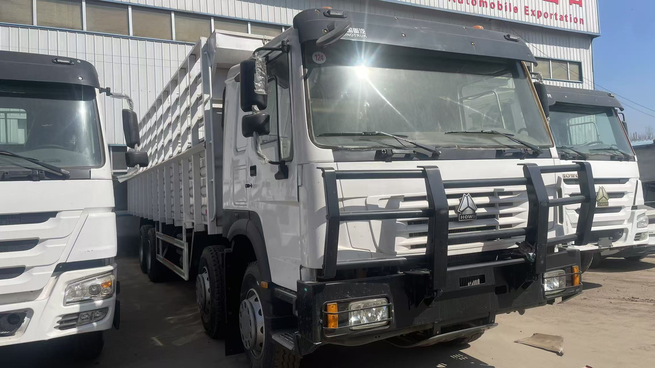 SINOTRUK HOWO 8*4 WITH FENCE - Gyvulių pervežimo sunkvežimis: foto 4 SINOTRUK HOWO 8*4 WITH FENCE - Gyvulių pervežimo sunkvežimis: foto 4