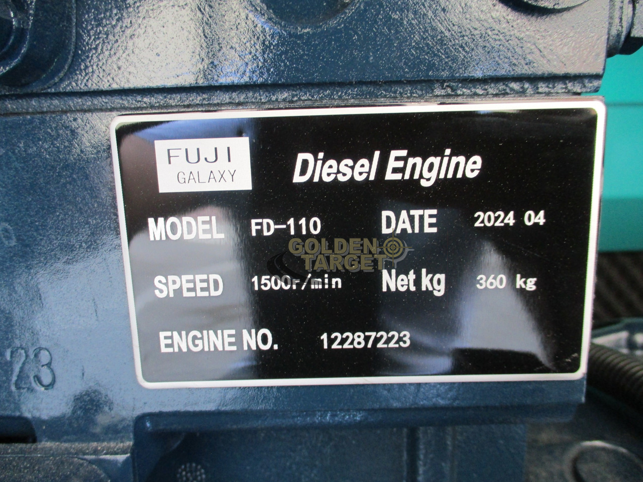 Nauja Elektrinis generatorius FUJI GALAXY FD110 Generator: foto 7