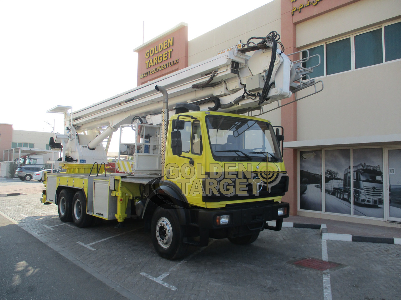 MERCEDES-BENZ 2638 6×4 MANLIFT TRUCK 1998 - Gaisrinė mašina: foto 1 MERCEDES-BENZ 2638 6×4 MANLIFT TRUCK 1998 - Gaisrinė mašina: foto 1