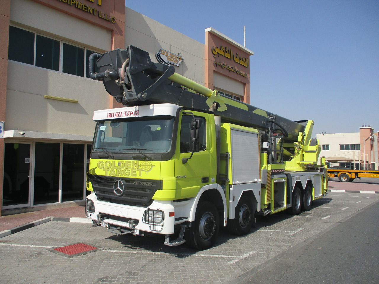 Mercedes ACTROS 4140 8x4 METZ P56 Fire Truck - Gaisrinė mašina: foto 4 Mercedes ACTROS 4140 8x4 METZ P56 Fire Truck - Gaisrinė mašina: foto 4
