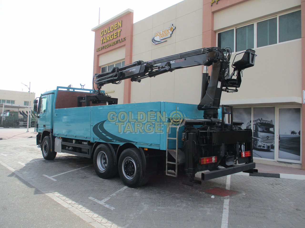 Mercedes-Benz Actros 2641 - Platforminis/ Bortinis sunkvežimis, Sunkvežimis su kranu: foto 4 Mercedes-Benz Actros 2641 - Platforminis/ Bortinis sunkvežimis, Sunkvežimis su kranu: foto 4