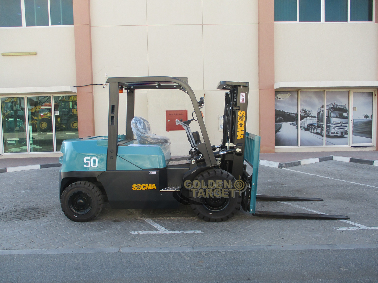 SOCMA HNF-50TC Forklift - Dyzelinis krautuvas: foto 5 SOCMA HNF-50TC Forklift - Dyzelinis krautuvas: foto 5