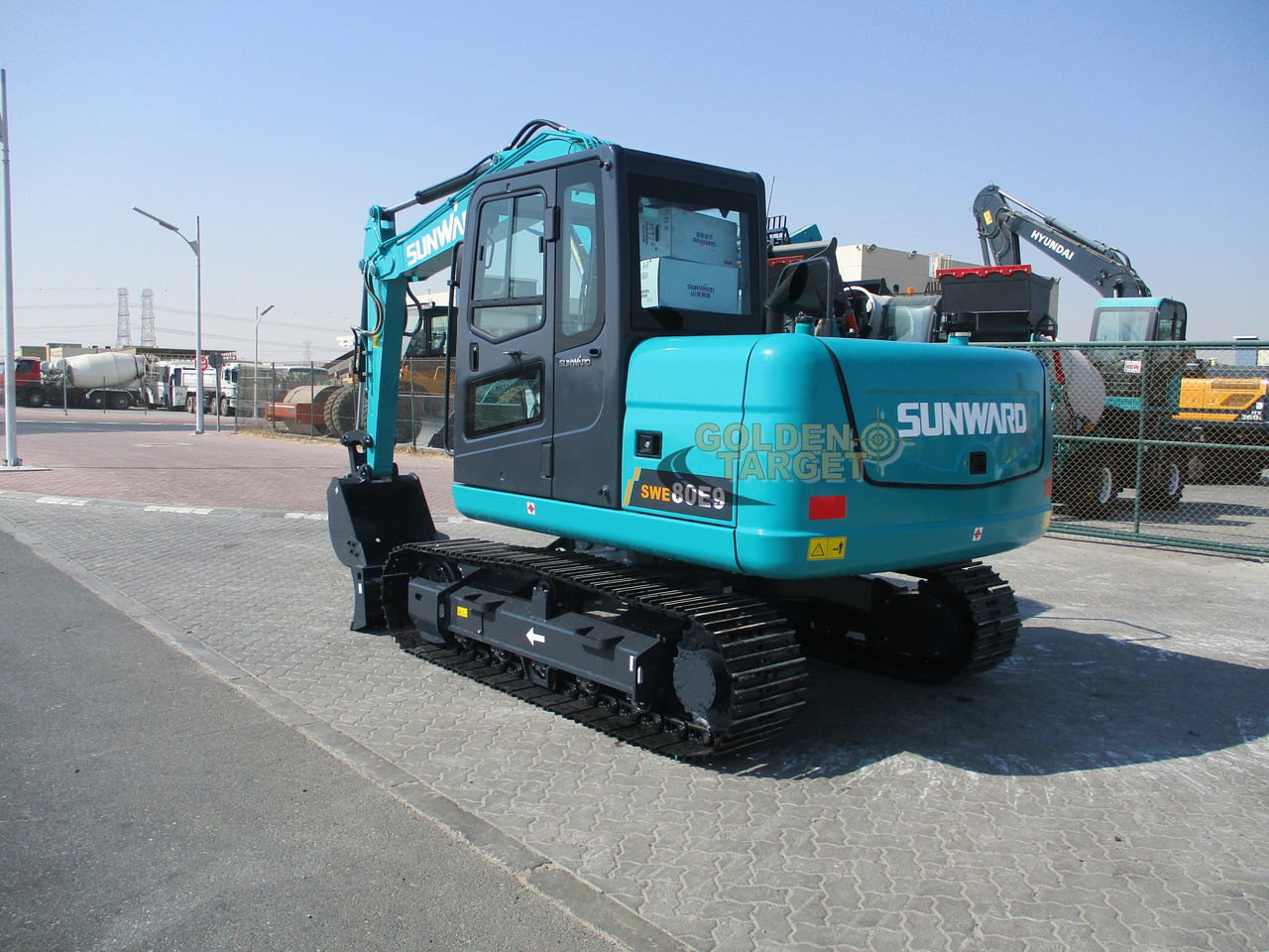 SUNWARD SWE80E9 Mini Hydraulic Excavator - Mini ekskavatorius: foto 4 SUNWARD SWE80E9 Mini Hydraulic Excavator - Mini ekskavatorius: foto 4