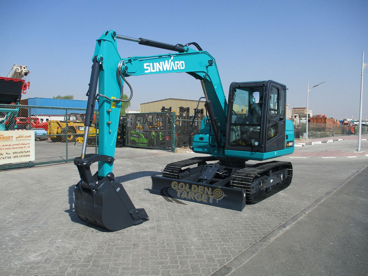 SUNWARD SWE80E9 Mini Hydraulic Excavator - Mini ekskavatorius: foto 2 SUNWARD SWE80E9 Mini Hydraulic Excavator - Mini ekskavatorius: foto 2