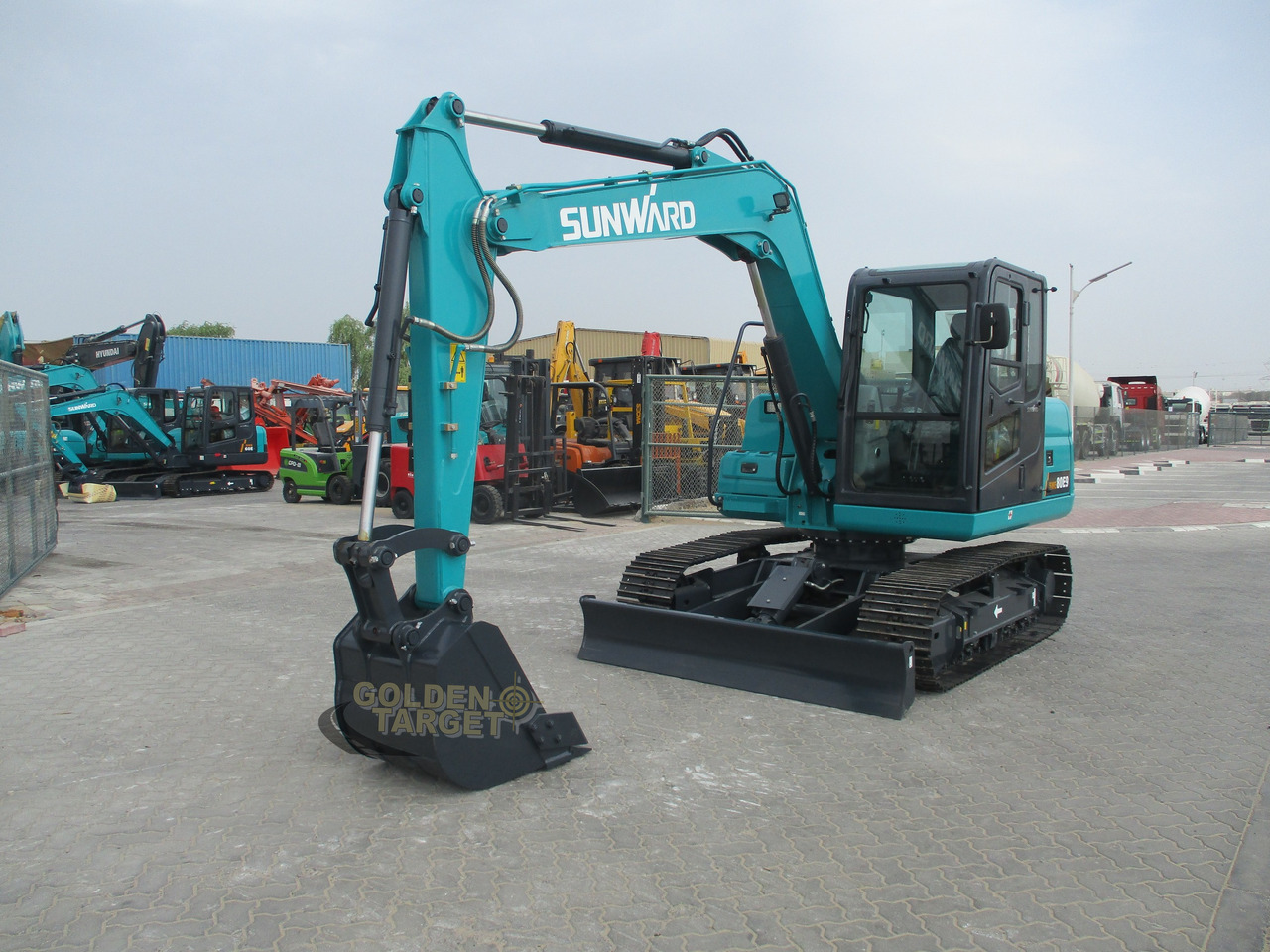 SUNWARD SWE80E9 Mini Hydraulic Excavator - Mini ekskavatorius: foto 2 SUNWARD SWE80E9 Mini Hydraulic Excavator - Mini ekskavatorius: foto 2