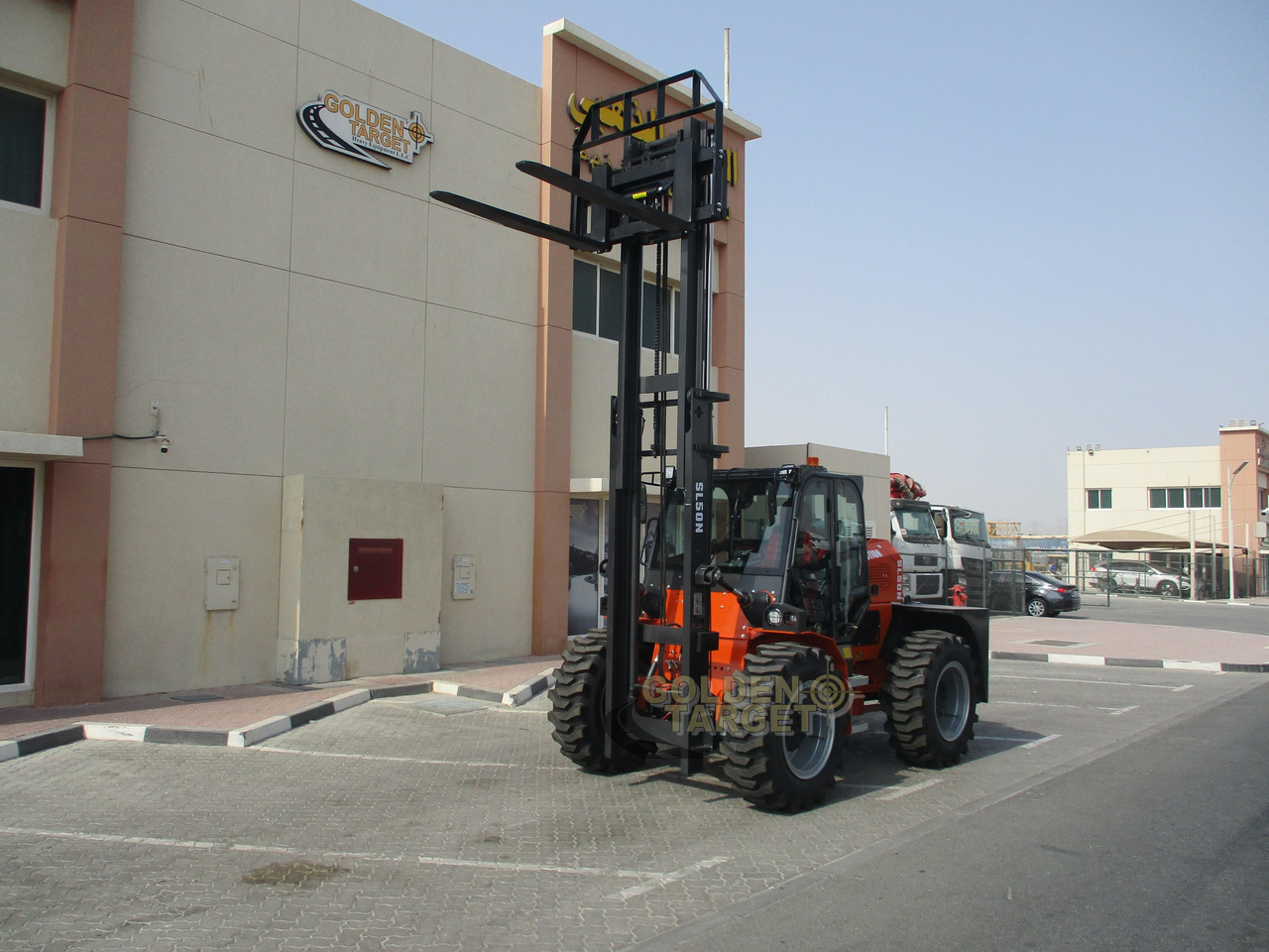 Nauja Dyzelinis krautuvas Solution SL50N Rough Terrain Forklift: foto 7