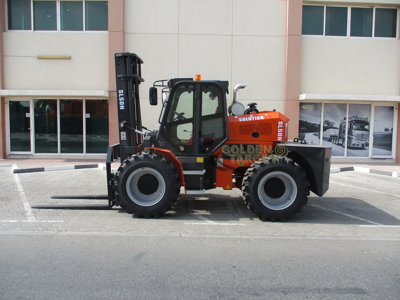 Nauja Dyzelinis krautuvas Solution SL50N Rough Terrain Forklift: foto 6