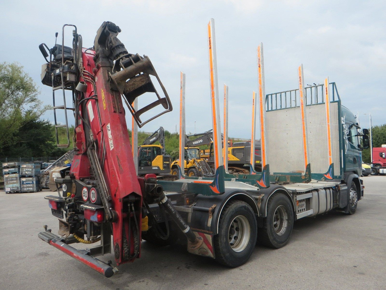 Scania G450 6x4Timber - Miškovežis, Sunkvežimis su kranu: foto 3 Scania G450 6x4Timber - Miškovežis, Sunkvežimis su kranu: foto 3