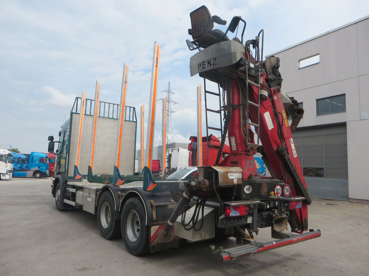 Scania G450 6x4Timber - Miškovežis, Sunkvežimis su kranu: foto 4 Scania G450 6x4Timber - Miškovežis, Sunkvežimis su kranu: foto 4