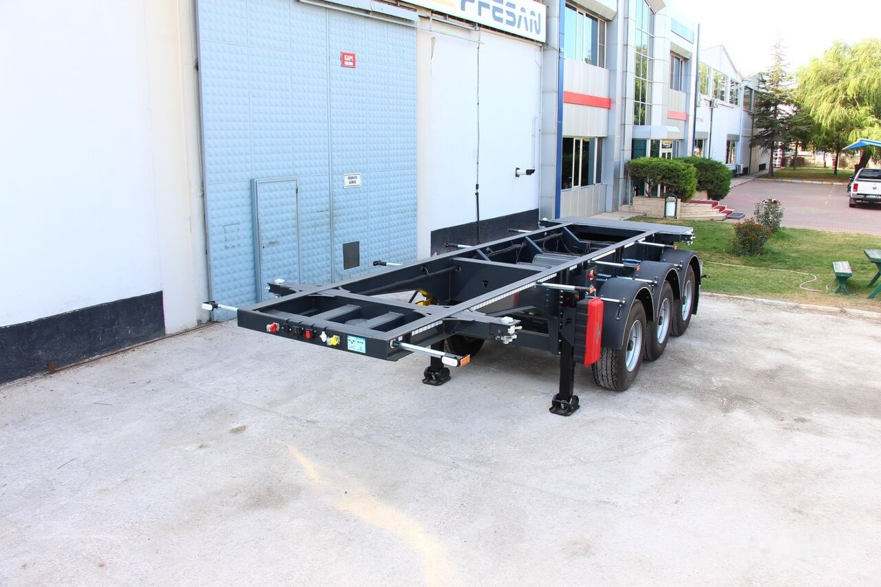 Fesan CONTAINER CARRIER CHASSIS 20 FEET, 30 FEET, 40 FEET, 40 FEET HC - Konteineris-vežimus/ Sukeisti kūną puspriekabė: foto 2 Fesan CONTAINER CARRIER CHASSIS 20 FEET, 30 FEET, 40 FEET, 40 FEET HC - Konteineris-vežimus/ Sukeisti kūną puspriekabė: foto 2