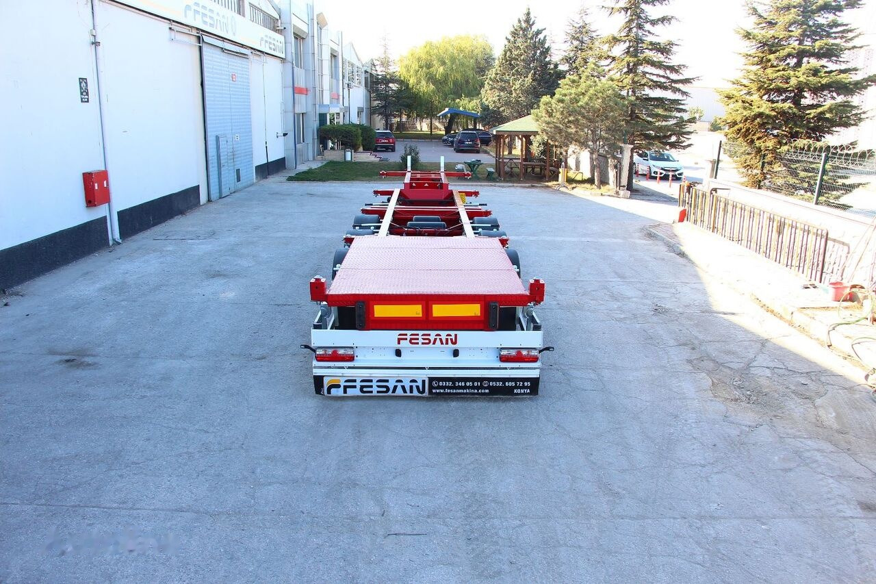 Fesan CONTAINER CARRIER CHASSIS 20 FEET, 30 FEET, 40 FEET, 40 FEET HC, - Konteineris-vežimus/ Sukeisti kūną puspriekabė: foto 2 Fesan CONTAINER CARRIER CHASSIS 20 FEET, 30 FEET, 40 FEET, 40 FEET HC, - Konteineris-vežimus/ Sukeisti kūną puspriekabė: foto 2