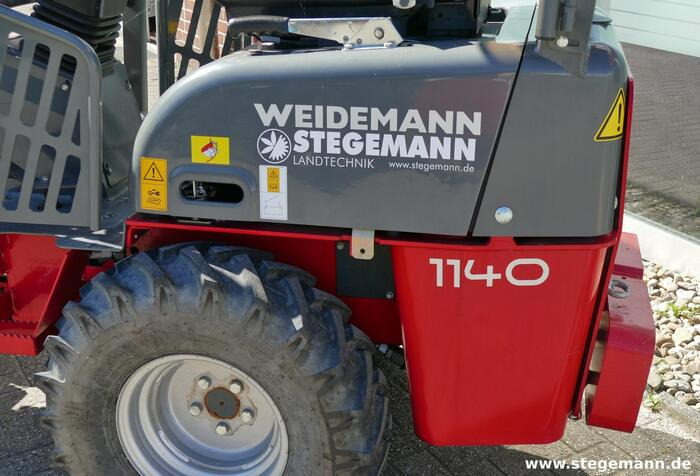 Weidemann 1140 - Šarnyrinis krautuvas: foto 4 Weidemann 1140 - Šarnyrinis krautuvas: foto 4